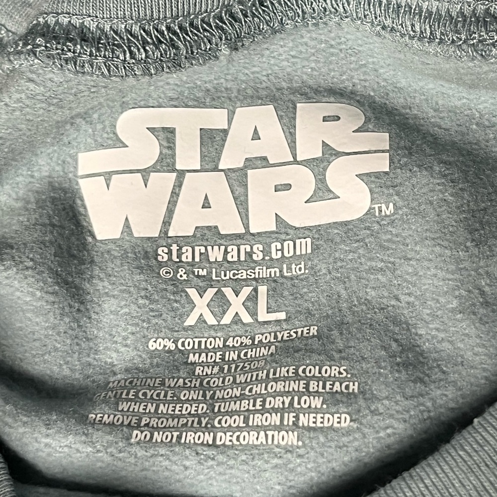 Women’s Star Wars light green sweatshirt. Size xxl. - Picture 7 of 9